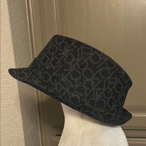 Calvin Klein Monogram Black DC Fedora